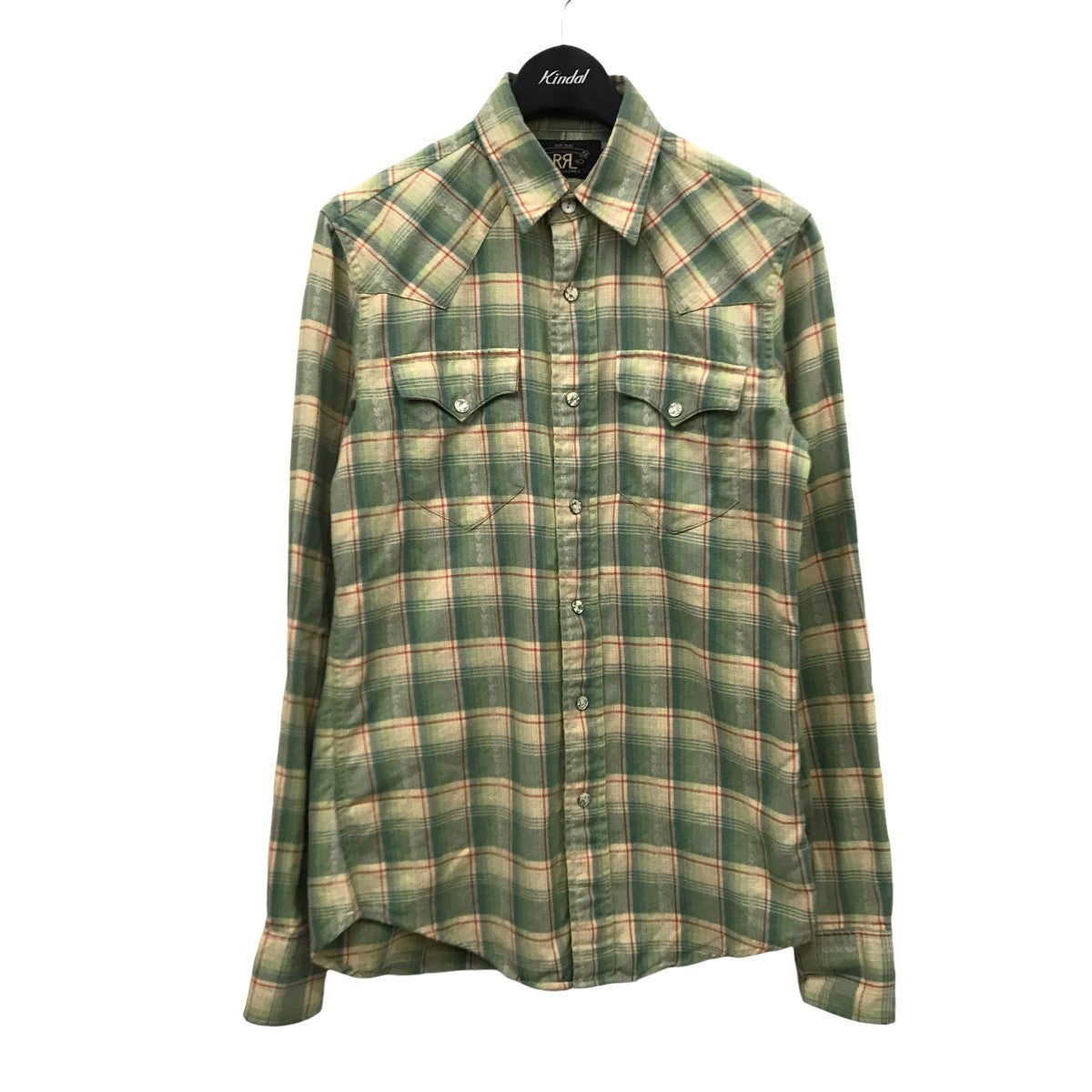 RRL(ダブルアールエル) サイズ:M HEAVY FLANNEL ヘビーフランネル 