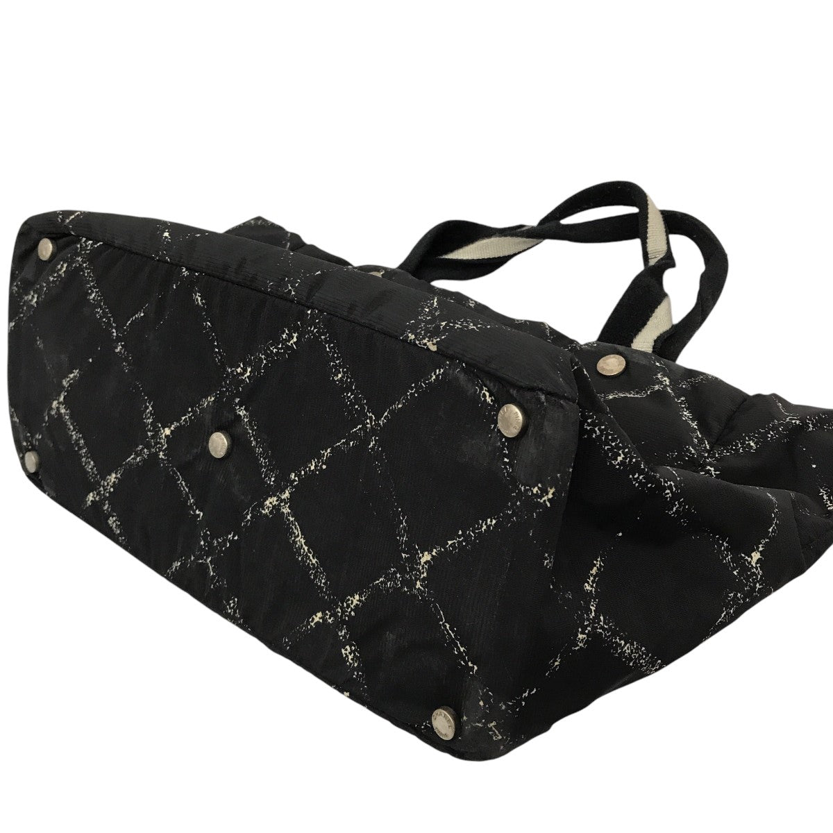 CHANEL 旧トラベルライントートバッグ 古着・中古-3枚目のアイテム画像