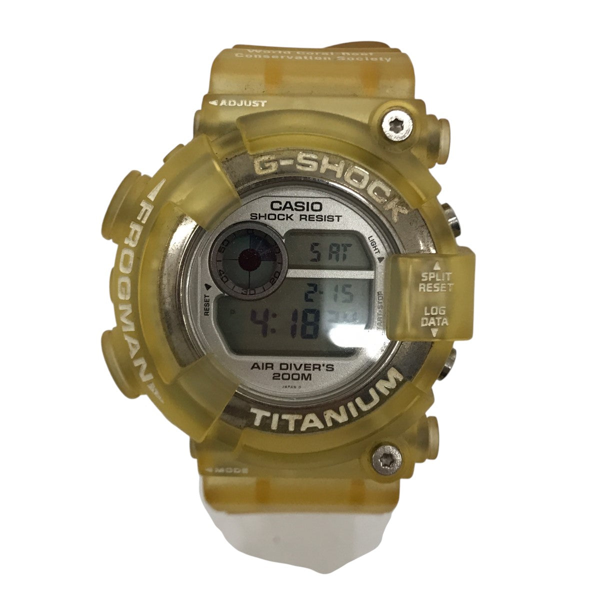 CASIO(カシオ) G-SHOCK FROGMAN腕時計DW-8201WC DW-8201WC クリア
