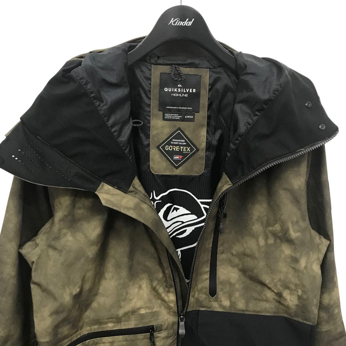 Quiksilver ALDER STRETCH GORE-TEX JK スノーボード ウェア マウンテンパーカー EQYTJ03320 古着・中古-3枚目のアイテム画像
