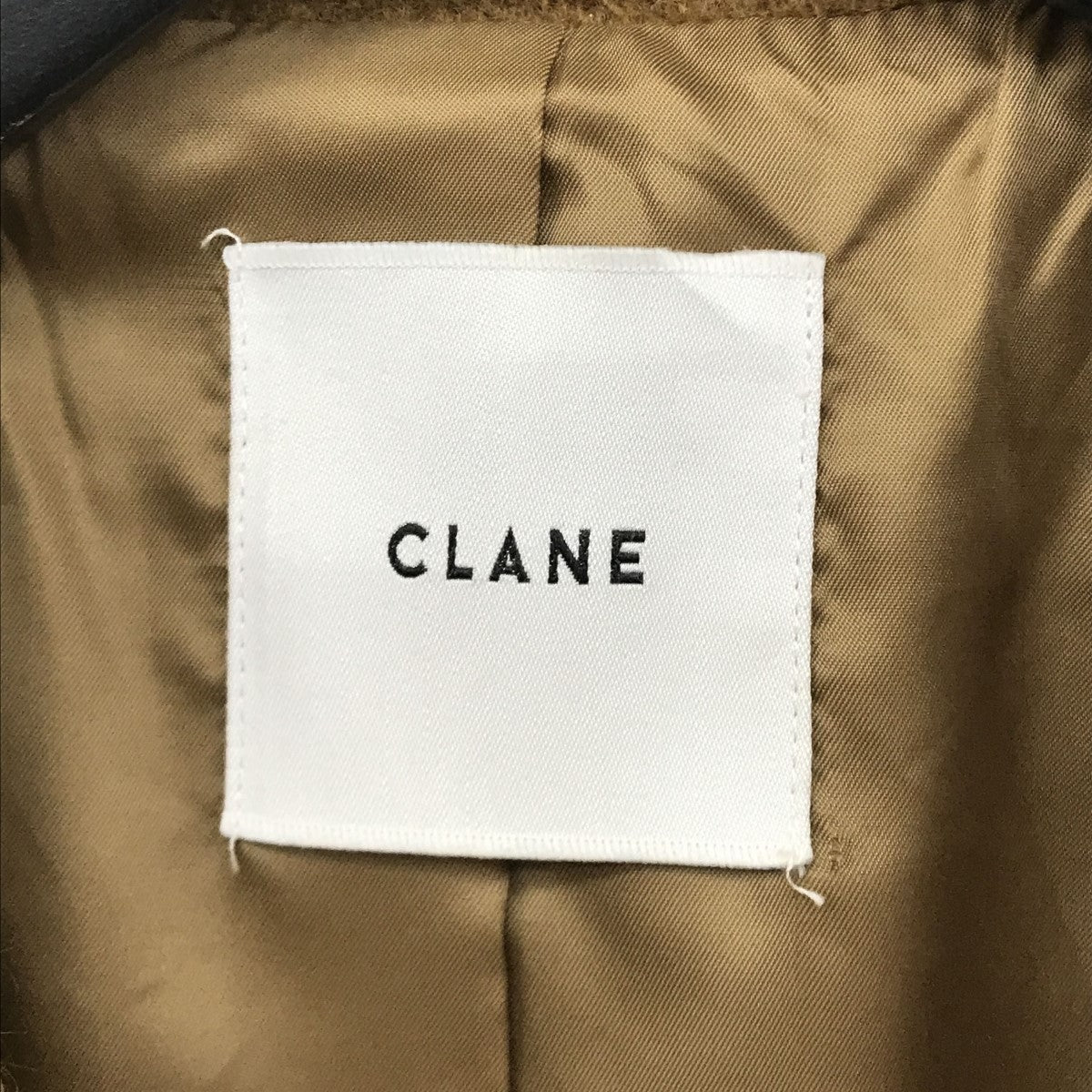 CLANE SHORT SHAGGY COCOON OVER COATコート15101-0022 古着・中古-2枚目のアイテム画像