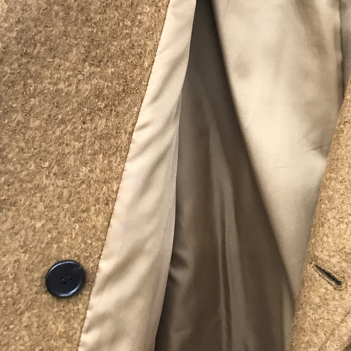 CLANE SHORT SHAGGY COCOON OVER COATコート15101-0022 古着・中古-4枚目のアイテム画像