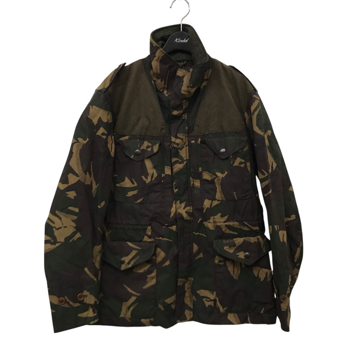 Barbour(バーブァー) カモフラ オイルドジャケット オリーブ サイズ M