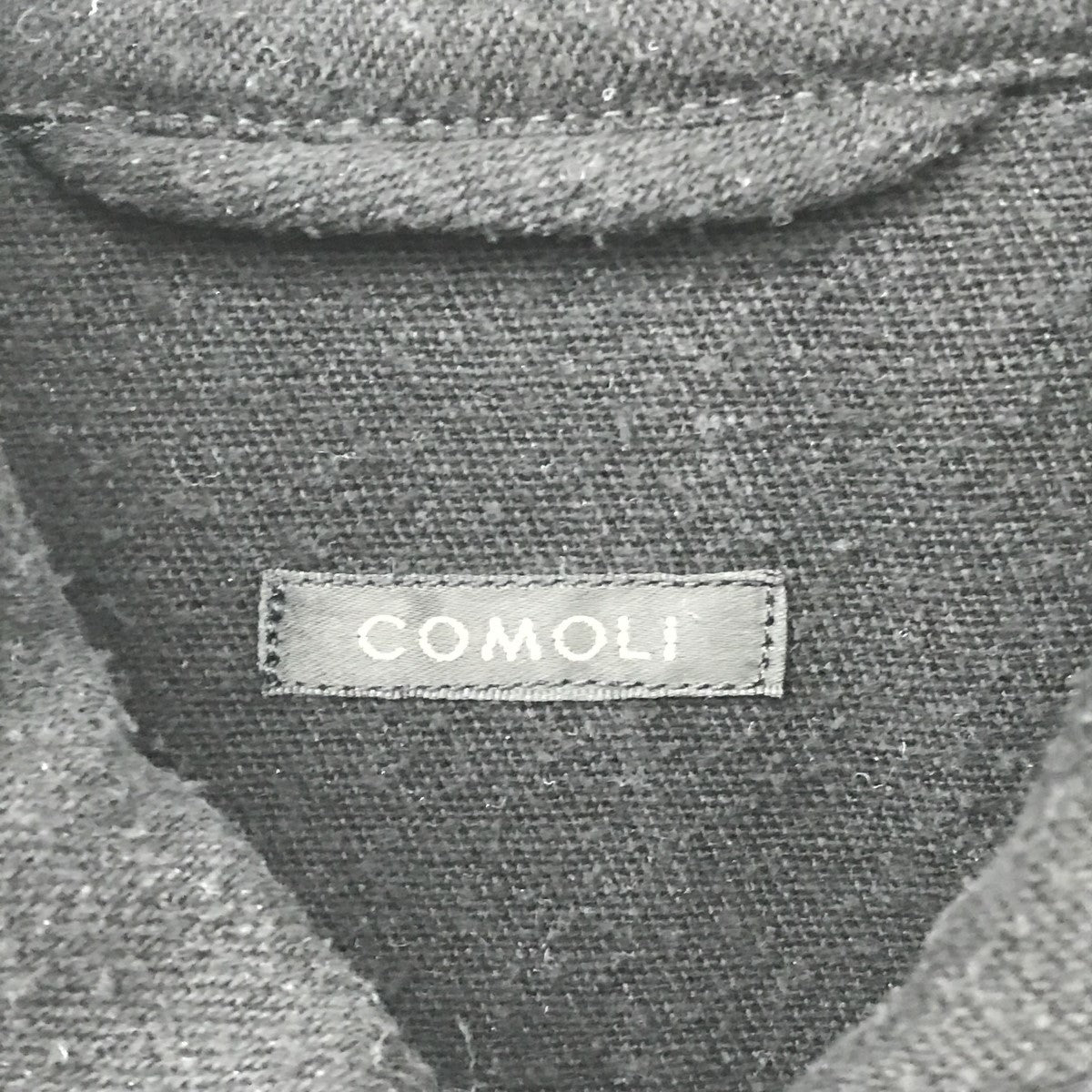 COMOLI シルクネップオールインワンオールインワンZ01-01012 古着・中古-4枚目のアイテム画像