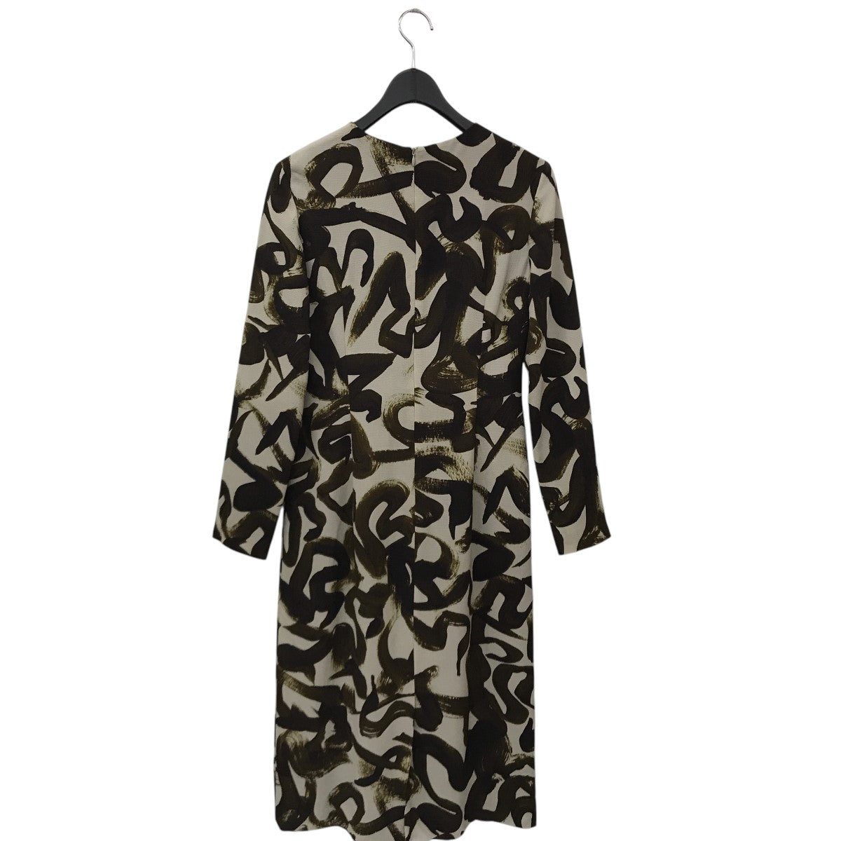 総柄ワンピース242-011007