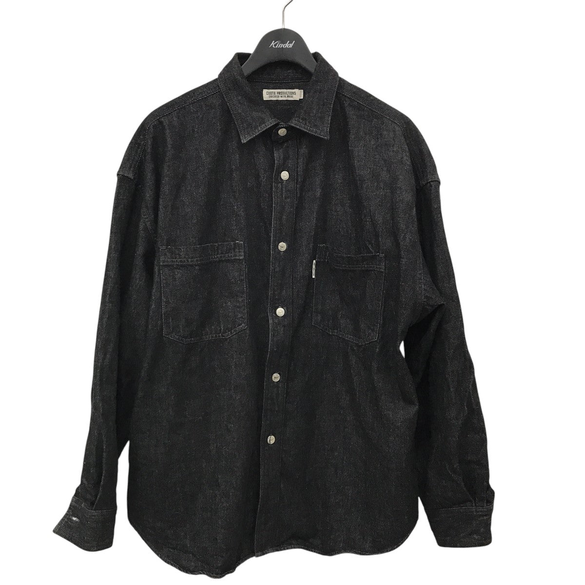 COOTIE Denim Work Shirtデニムシャツ 古着・中古-1枚目のアイテム画像