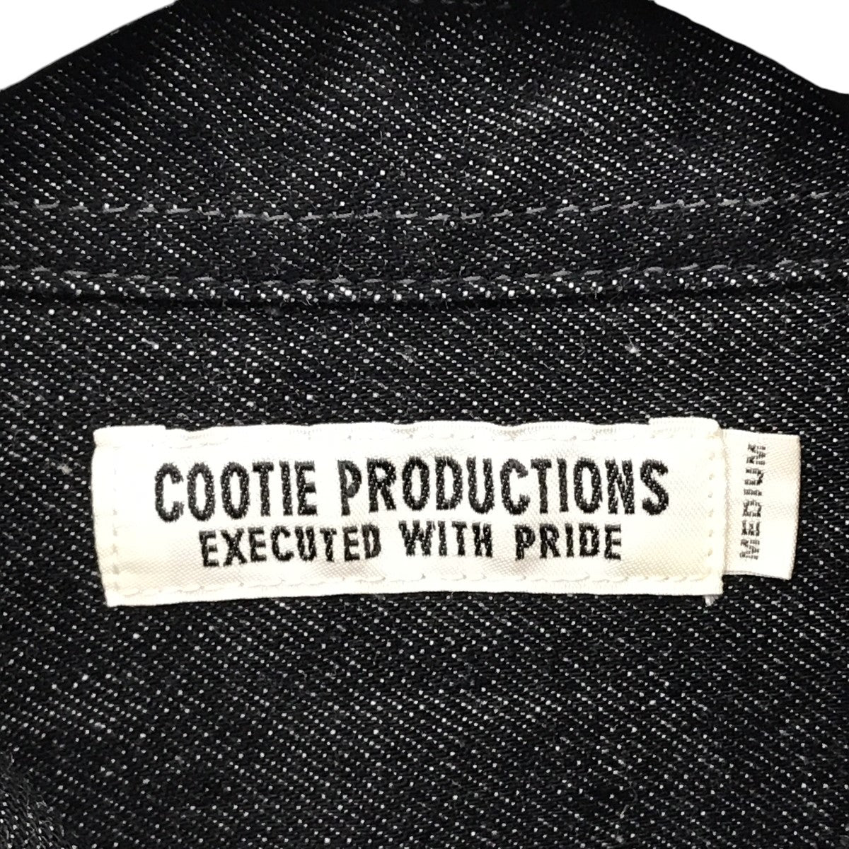 COOTIE Denim Work Shirtデニムシャツ 古着・中古-3枚目のアイテム画像