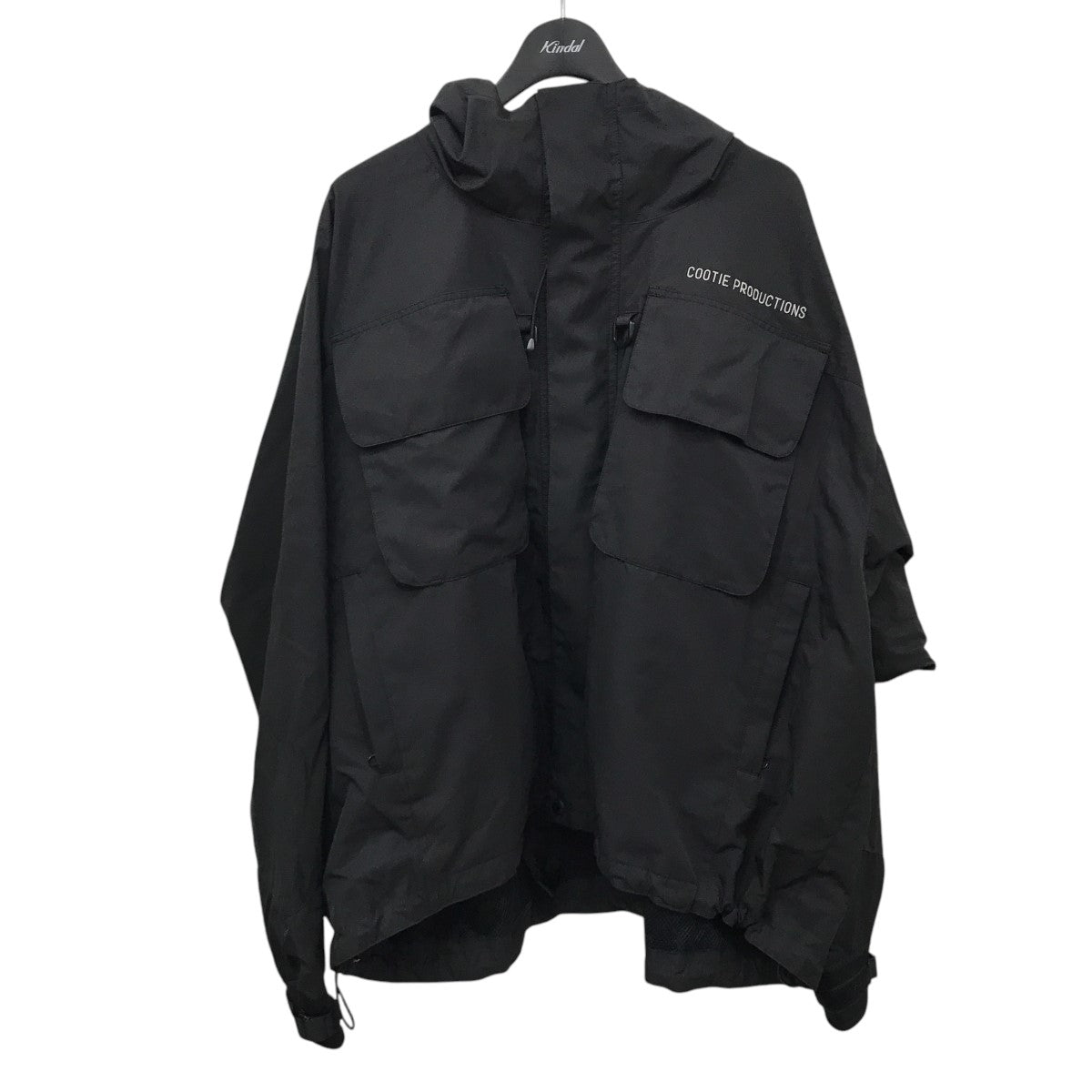 Oversized Shell Parkaフーデッドジャケット