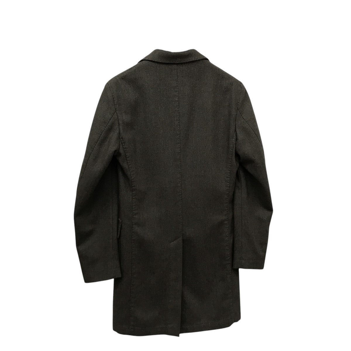 ヘリンボーンチェスターコート7467