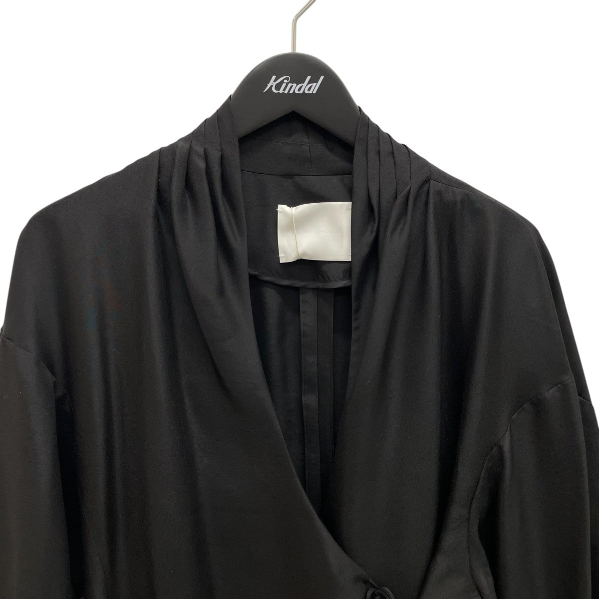 mame kurogouchi 24SSSilk Habutae Double Breasted JacketMM24SS-JK033 古着・中古-3枚目のアイテム画像