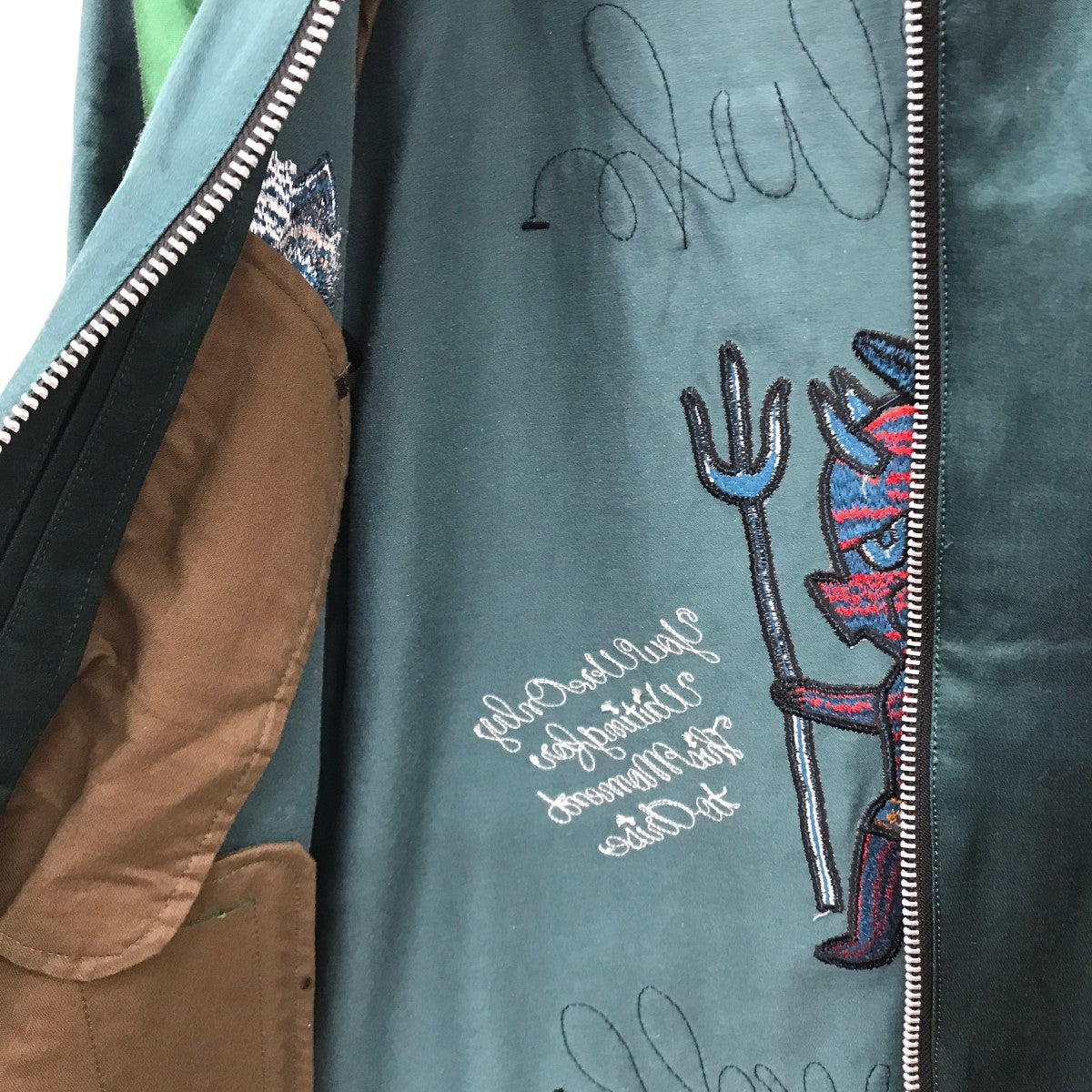 Maison MIHARA YASUHIRO no club lone wolfスカジャン81051211 古着・中古-6枚目のアイテム画像