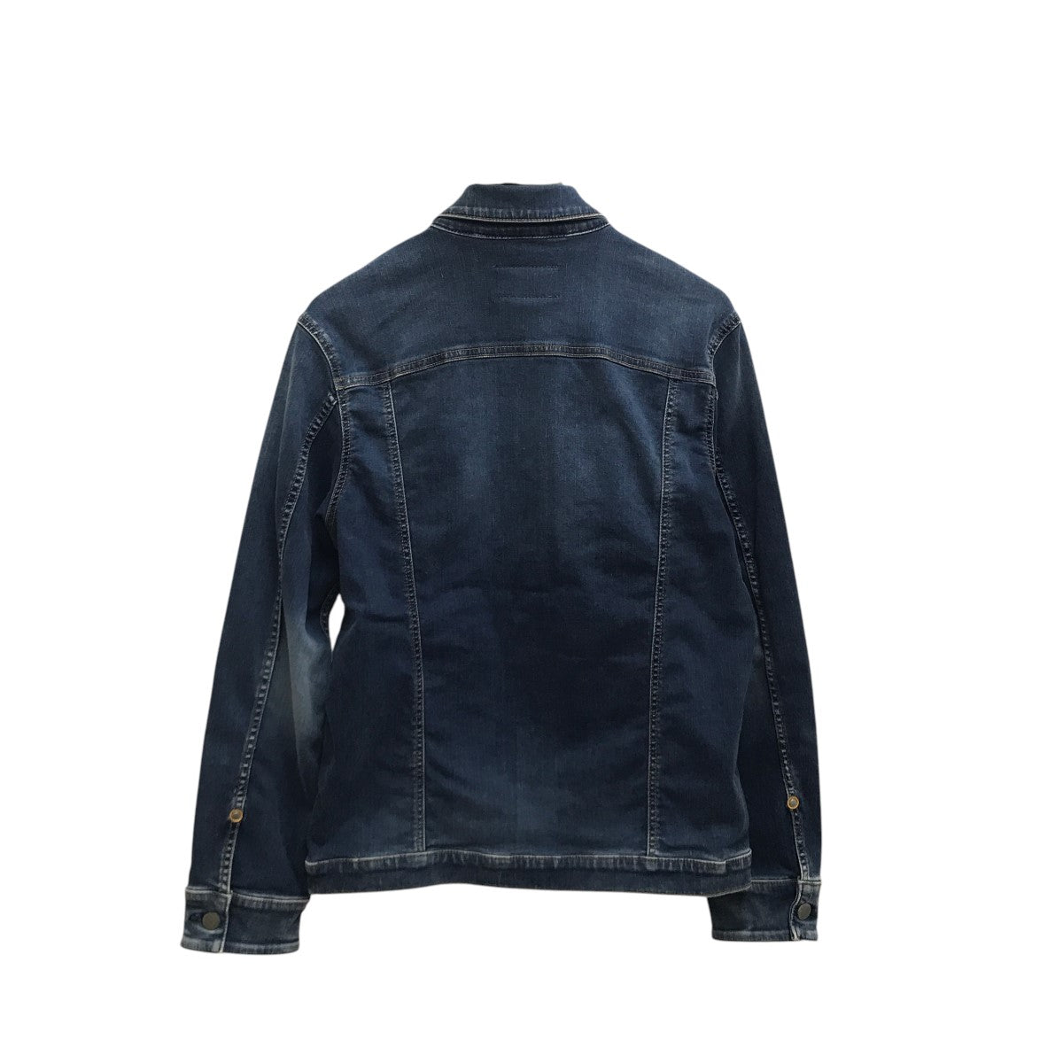 BIG JOHN ハイパーストレッチデニムジャケットBJM601F 古着・中古-2枚目のアイテム画像