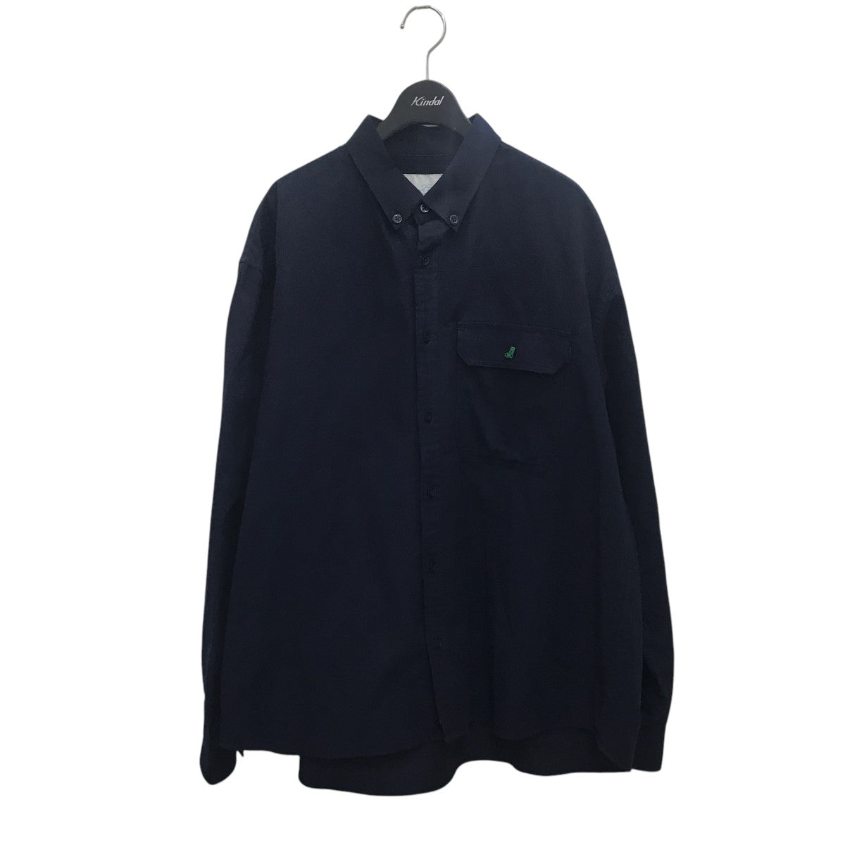 Whimsy ウィムジー ネイビー オックスフォードシャツ 長袖 XL 古着 Whimsy ウィムジー ネイビー オックスフォードシャツ 長袖 XL 古着