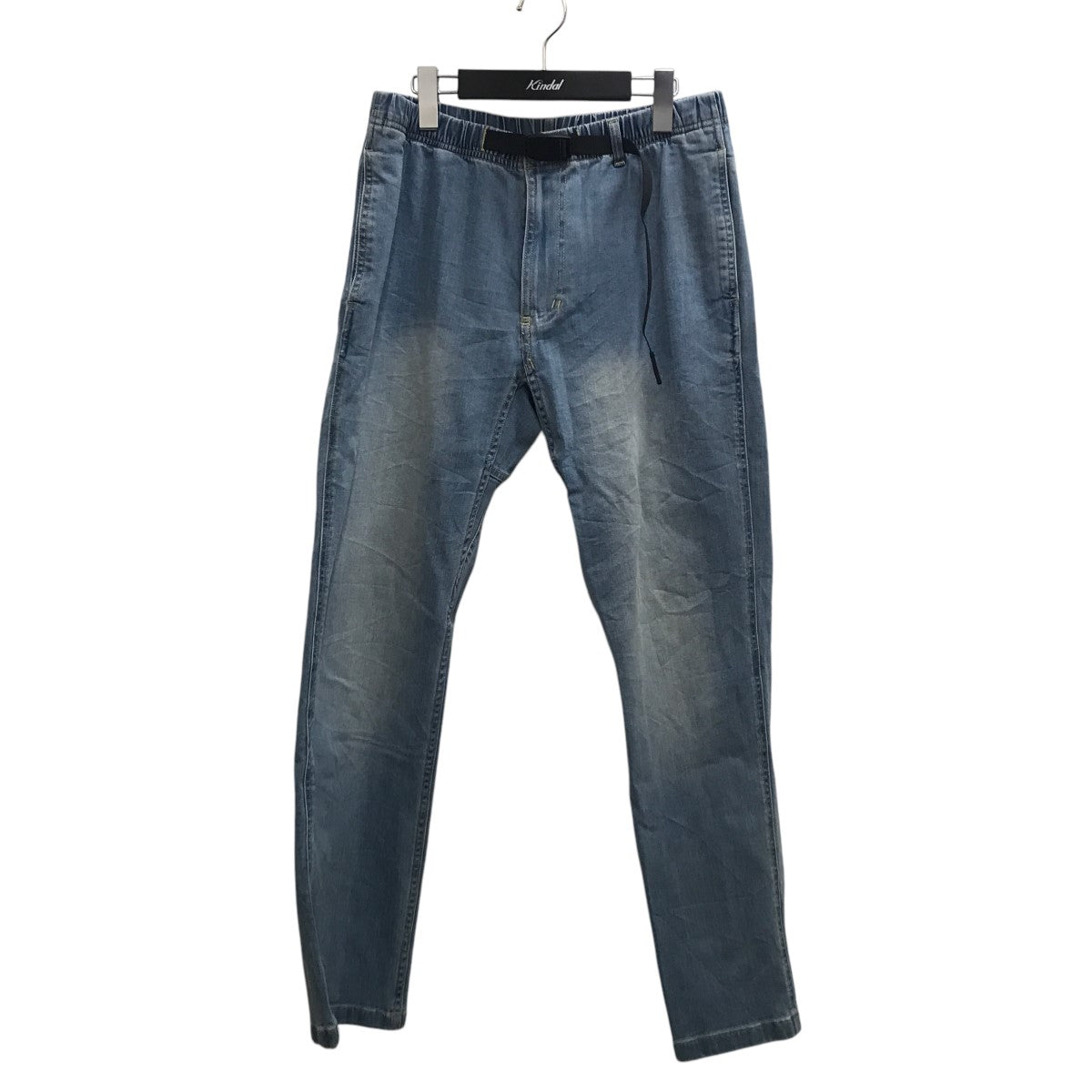 GRAMICCI KNIT DENIM CROPPED PANTS【M】