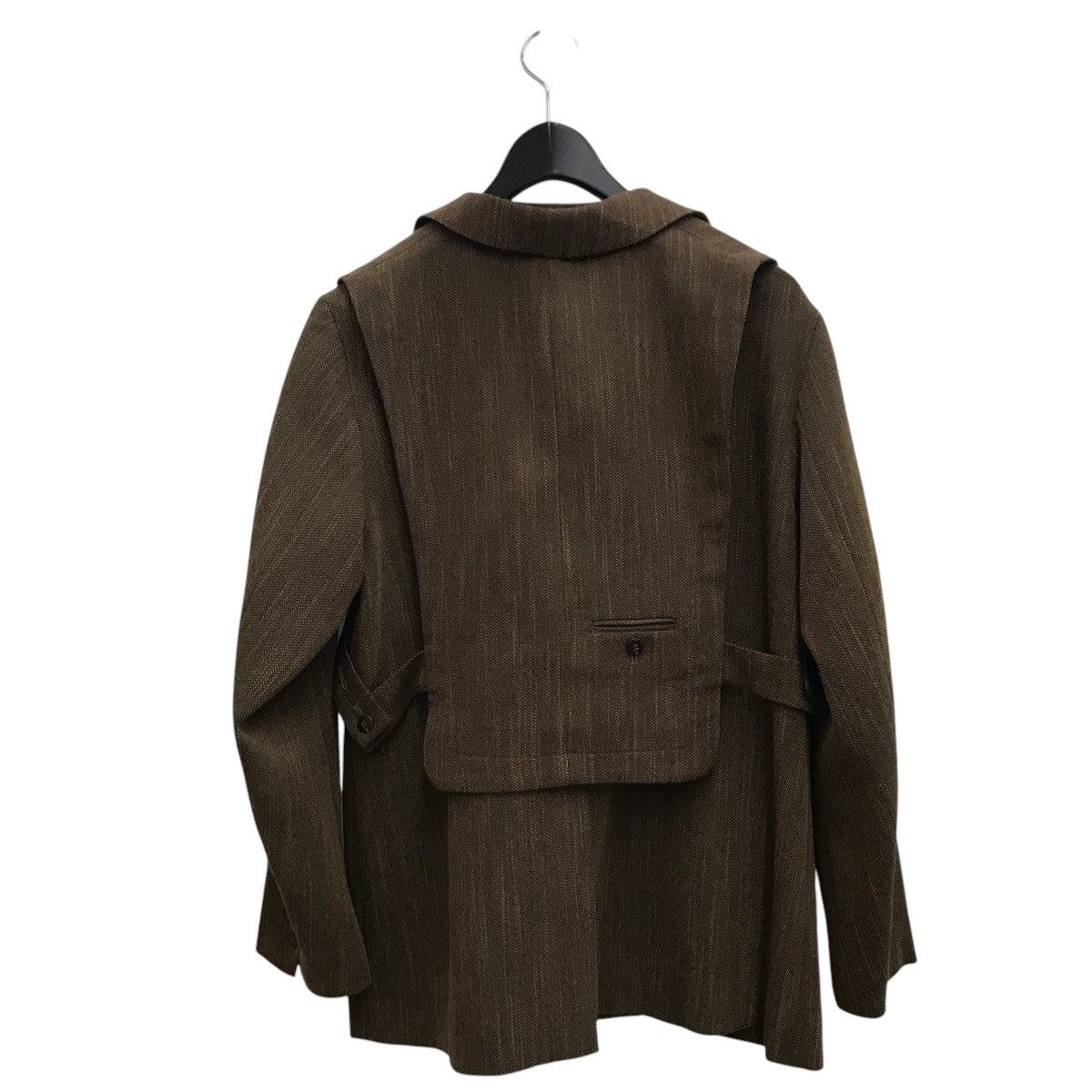 AMERI CONVERTIBLE HERRINGBONE JACKETジャケット01320620110 古着・中古-2枚目のアイテム画像