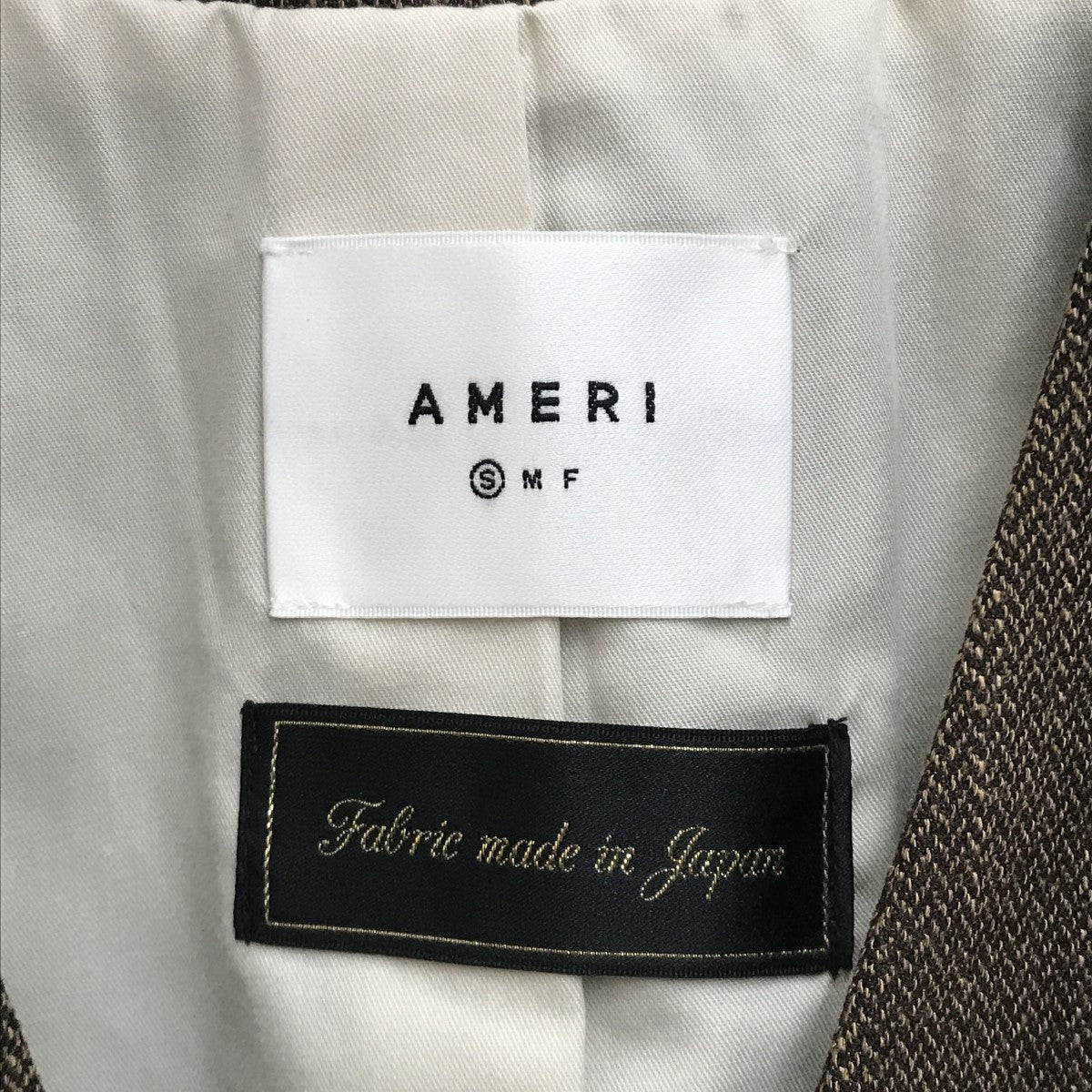AMERI CONVERTIBLE HERRINGBONE JACKETジャケット01320620110 古着・中古-3枚目のアイテム画像