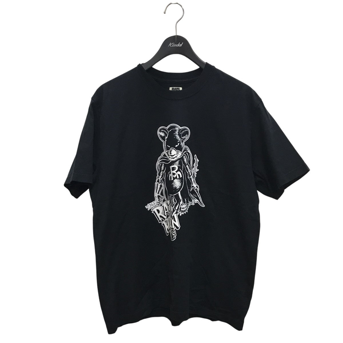 RATS(ラッツ) ラットマンTシャツ25SPT-0501 25SPT-0501 ブラック