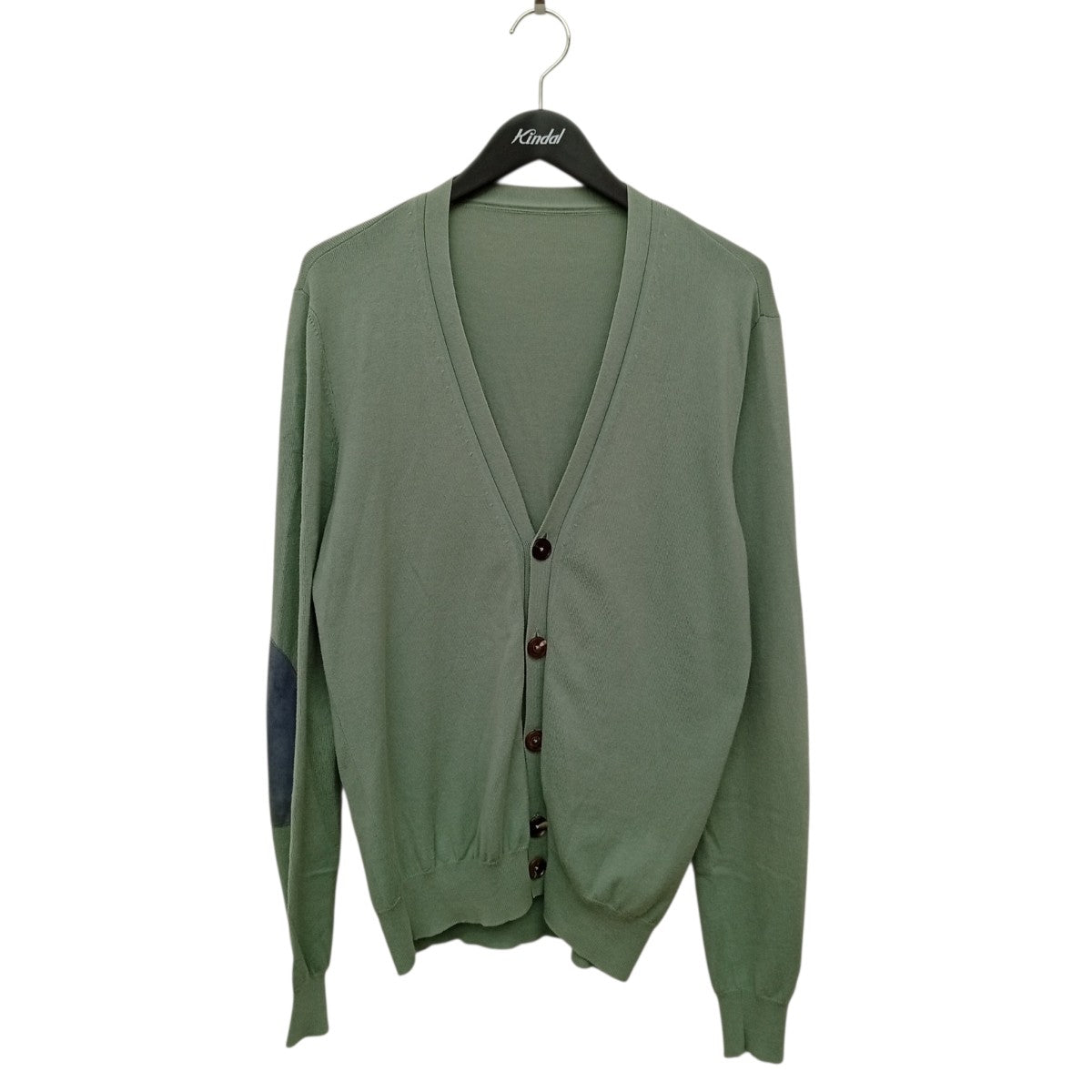 Maison Margiela エルボーパッチカーディガンS50HA0550 古着・中古-1枚目のアイテム画像