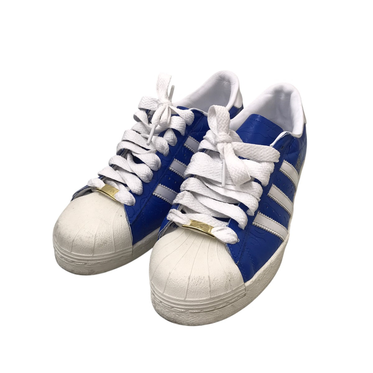 アディダス SUPERSTAR V BAPE 27㎝ 630 ブルー スニーカー Adidas SSTR V Bape® in Blue/White (Superstar Bape®) — MAJOR