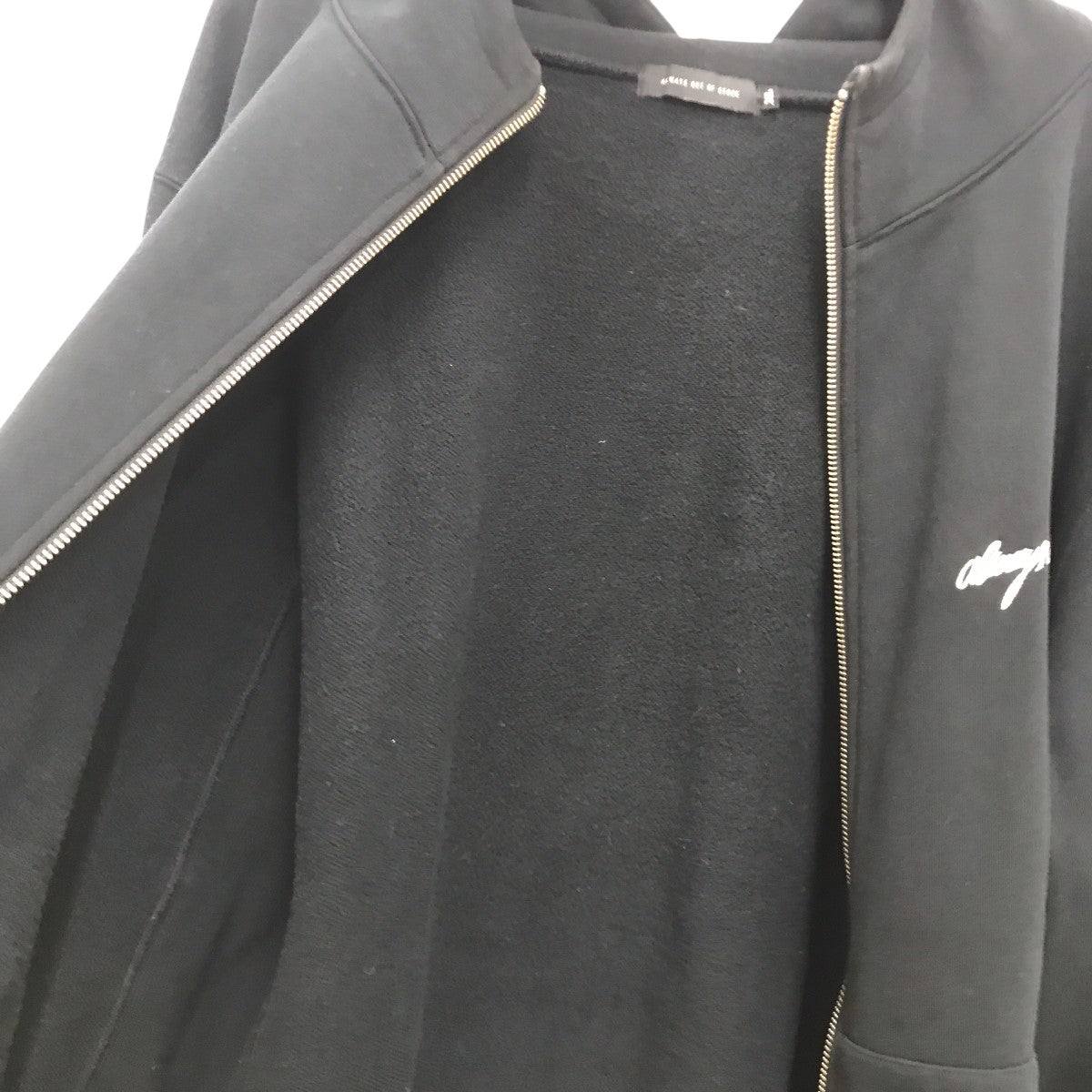 Always Out Of Stock ジップパーカー 古着・中古-8枚目のアイテム画像