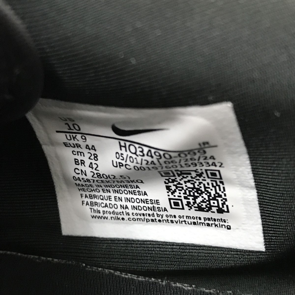 NIKE コルテッツ SEスニーカーHQ3490-099 古着・中古-6枚目のアイテム画像