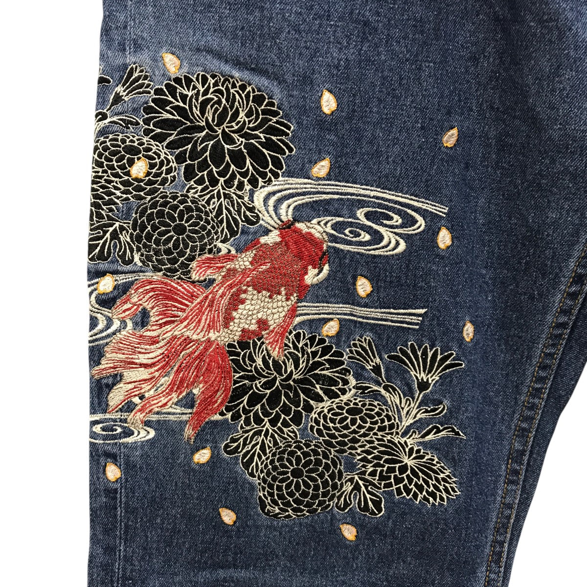 不倶戴天 デニムパンツ 古着・中古-9枚目のアイテム画像