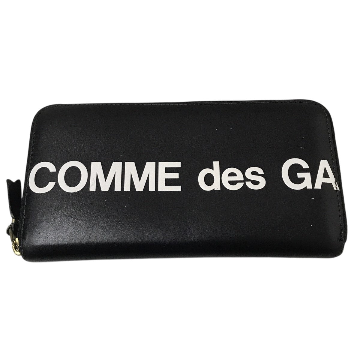 新品　COMME des GARÇONS SA8100HL 財布 コムデギャルソン Huge Logo SA8100HL 黒 ポーチ型財布S