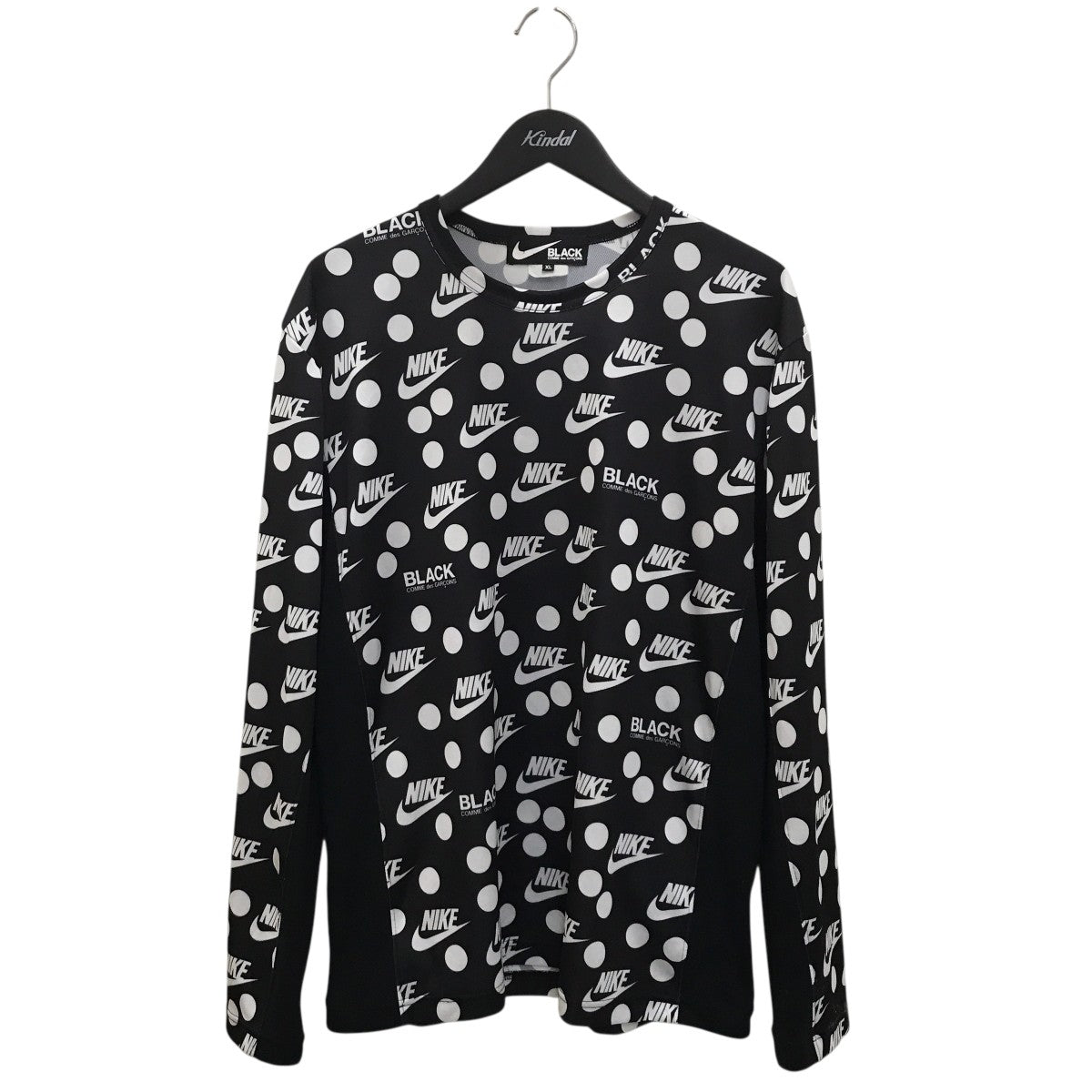 BLACK COMME des GARCONS×NIKE 長袖カットソー1D-T103 1D-T103