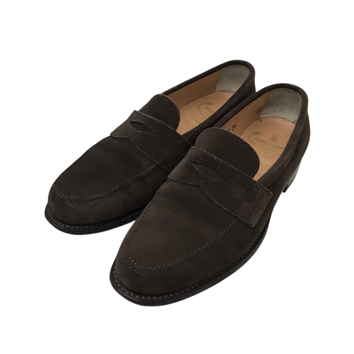 SCOTCH GRAIN F-1240 25cm スエード ローファー SCOTCH GRAIN(スコッチグレイン) ローファーF-1240 F-1240 ブラウン