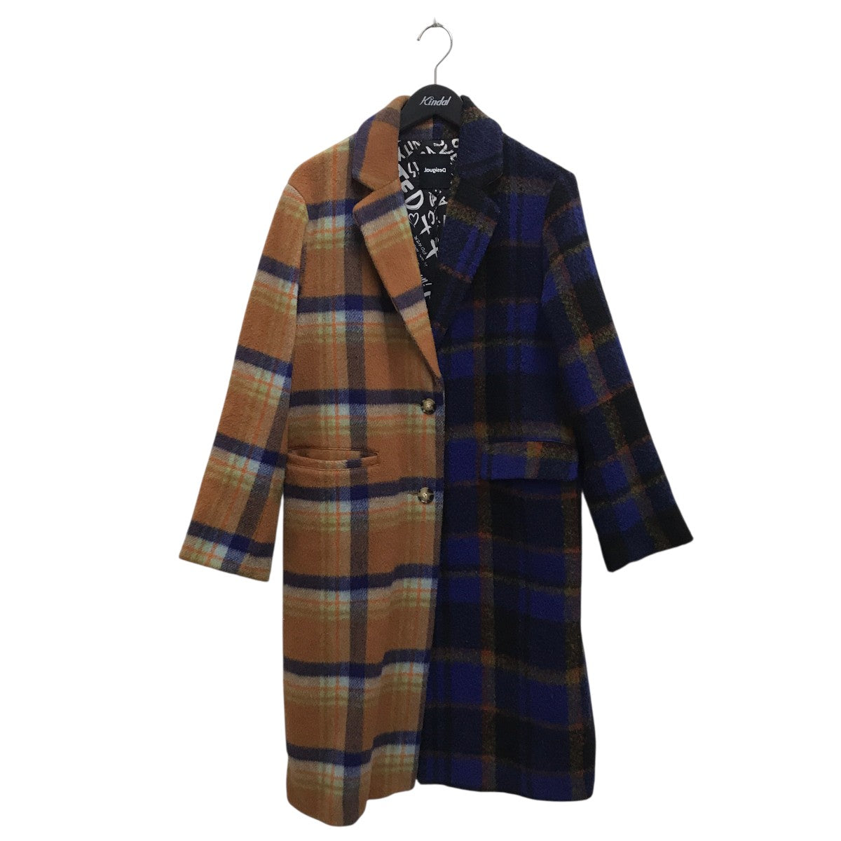 Desigual(デシグアル) チェックコート21WWEWB7 21WWEWB7 ブラウン