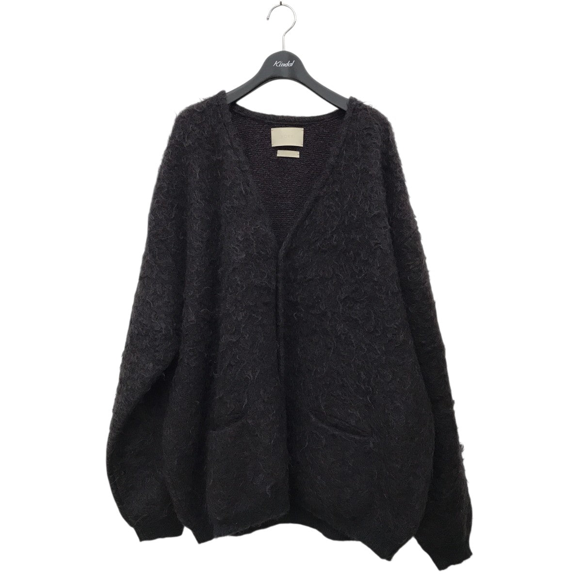 トップス YOKE 4COLOR MIX JACQUARD MOHIAR CARDIGAN YOKE(ヨーク) 4COLOR MIX JACQUARD MOHIAR CARDIGANカーディガン