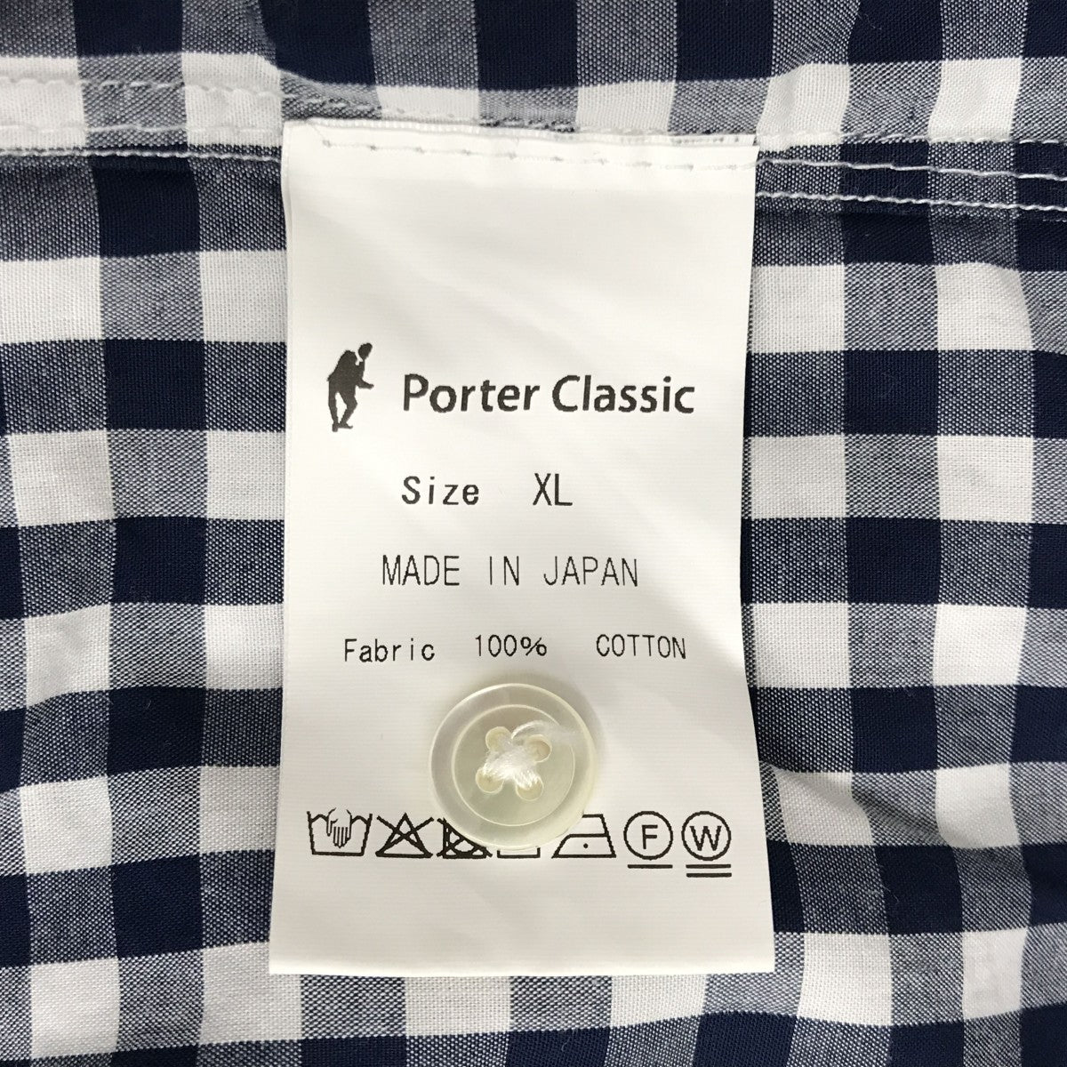 ROLL UP SHIRTギンガムチェックロングスリーブシャツ