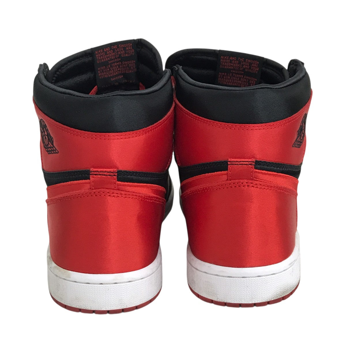 WMNS AIR JORDAN 1 RETRO HIGH OG SATIN BREDスニーカーFD4810-061