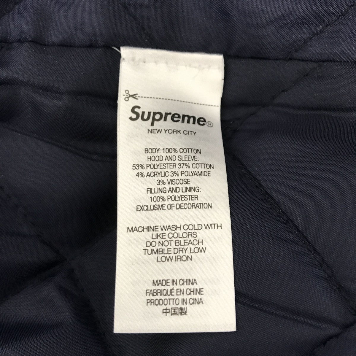 22AWFleece Hooded Denim Shirtジャケット
