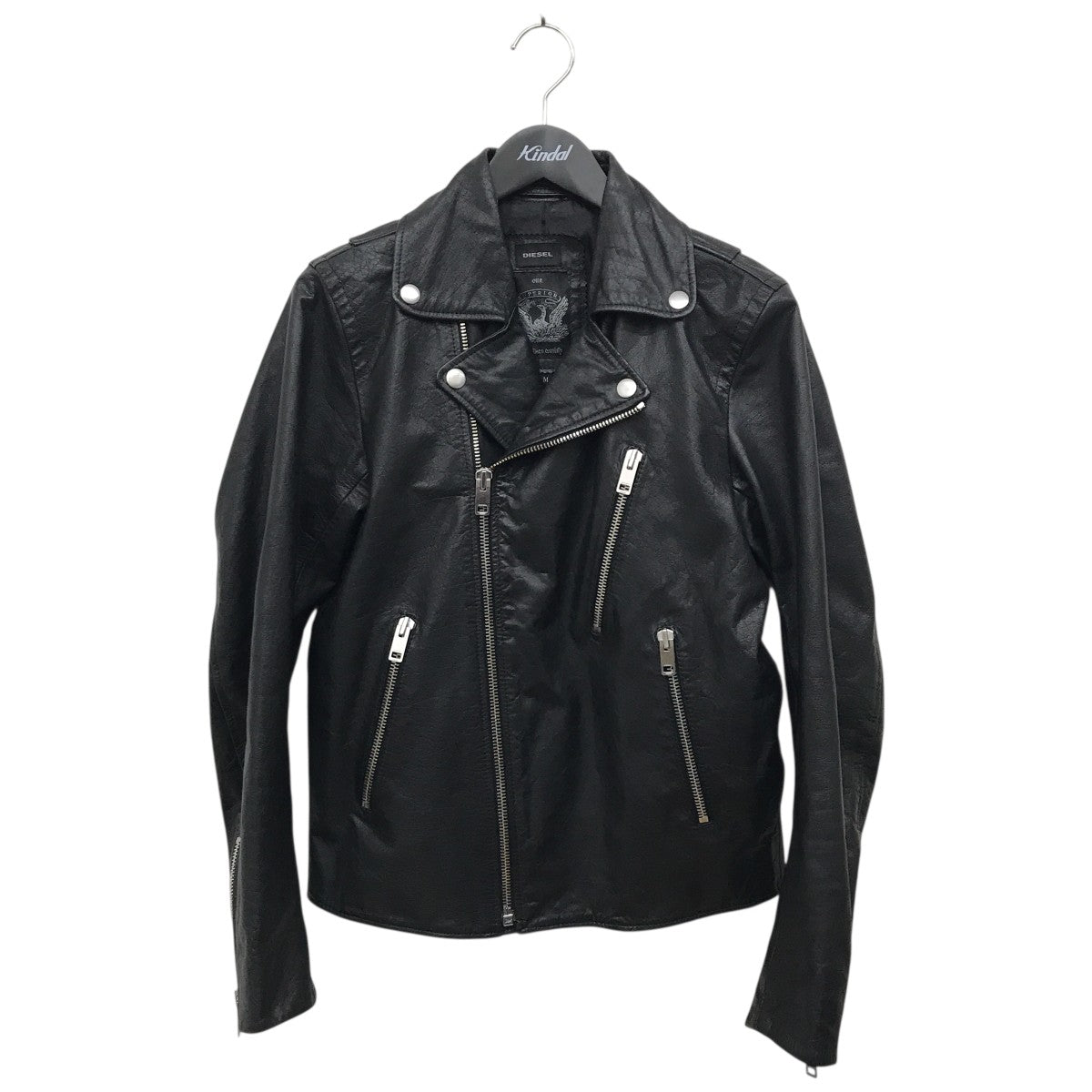 DIESEL(ディーゼル) ライダースジャケット ブラック サイズ M｜【公式