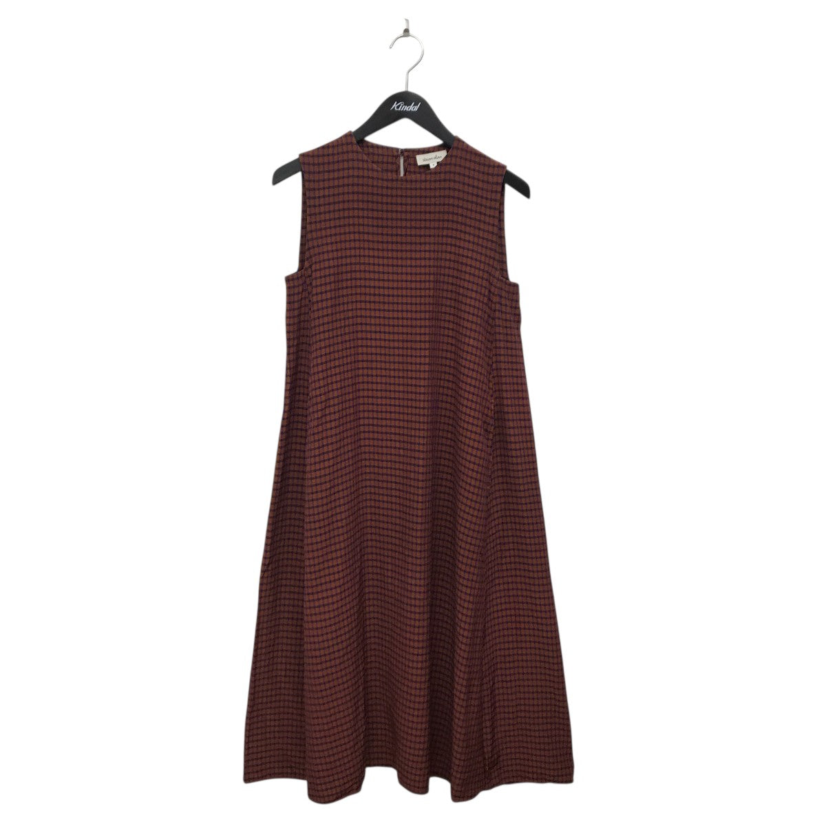 STEVEN ALAN(スティーヴンアラン) GRAPH CHECK TENT DRESSノースリーブ