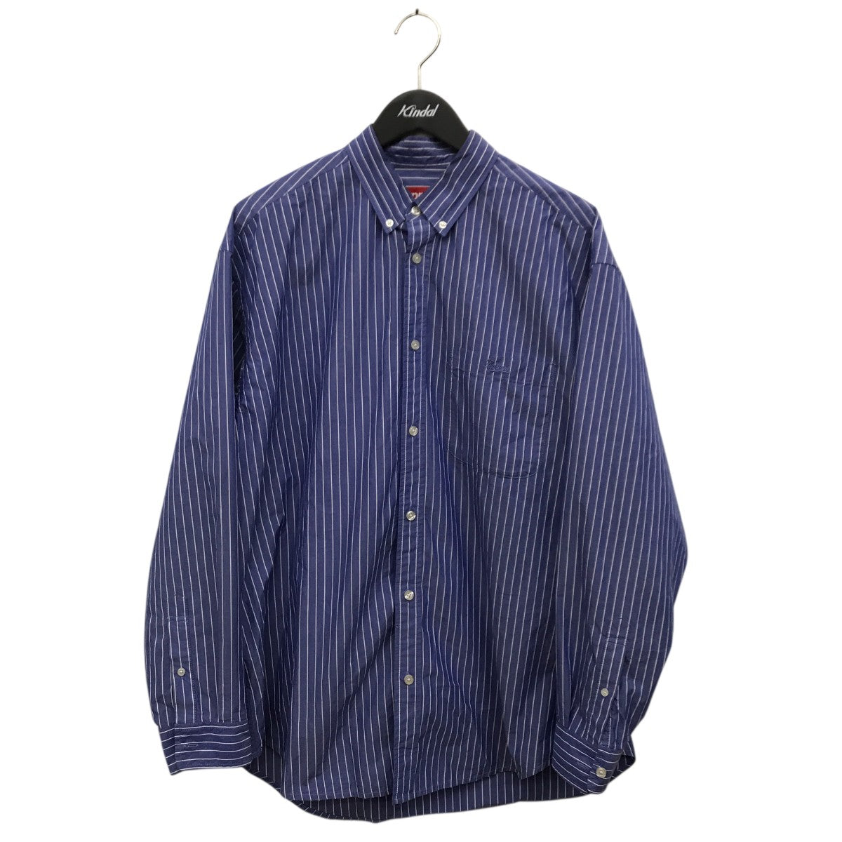 Supreme Loose Fit Stripe Shirtストライプシャツ23FW 23FW ブルー 