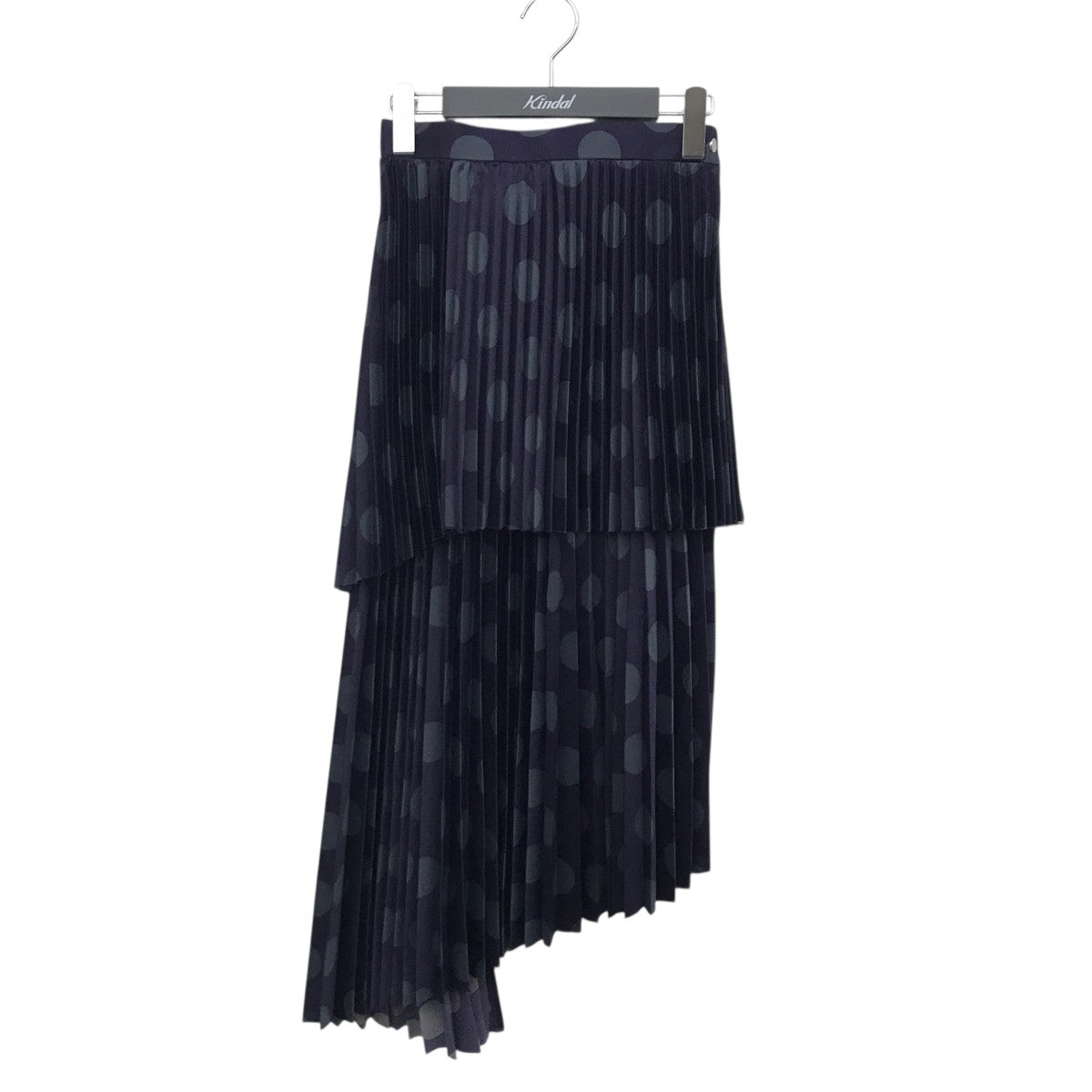 ドットプリーツスカート2C020-0619-18