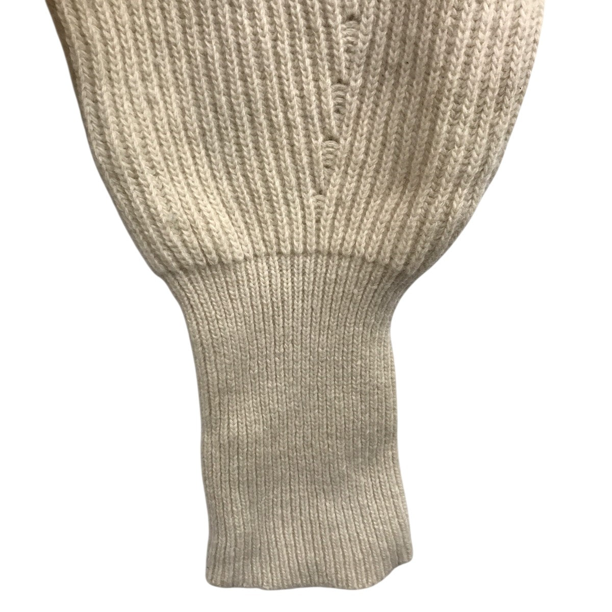 Washedwool Zip Knitニットジャケット12220540
