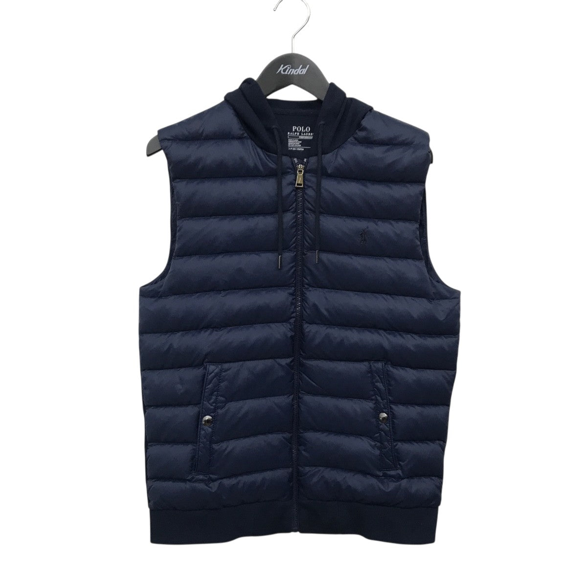POLO RALPH LAUREN(ポロラルフローレン) フードダウンベスト ネイビー