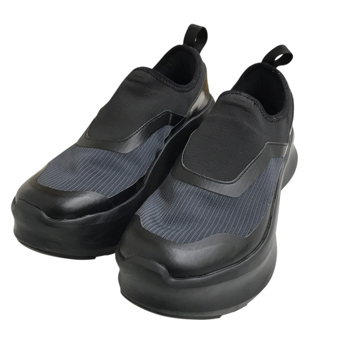 コムデギャルソン　Salomon ブラック スリッポン スニーカー COMME des GARCONS(コムデギャルソン) SALOMON slip on platform