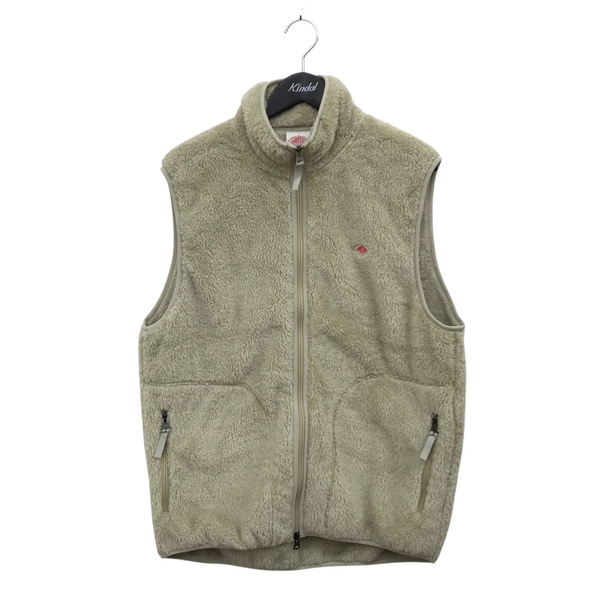 DANTON / フリースベスト/M/ポリエステル/BEG/TI32-115-02/DT-A0368 DANTON(ダントン) フリースベストTI32-115-02 TI32-115-02 ベージュ