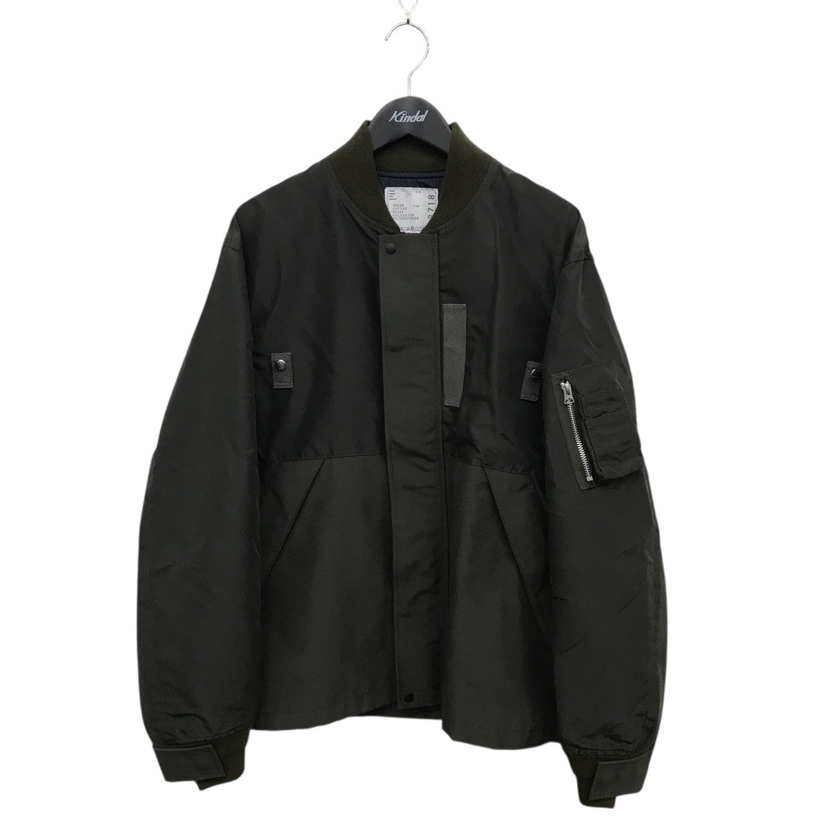 sacai(サカイ) Nylon Twill x Grosgrain Blousonブルゾンジャケット25