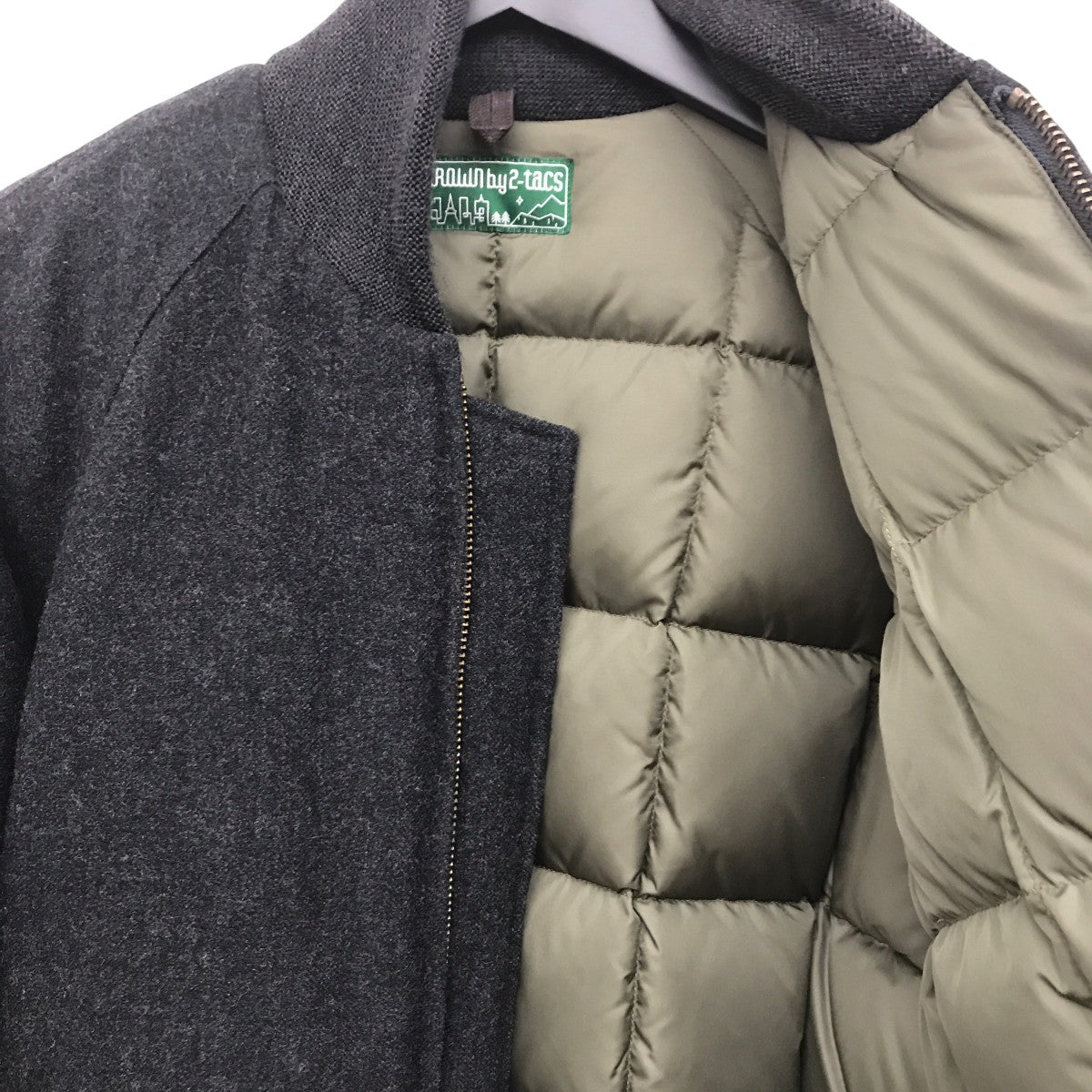 BROWN by 2-tacs ALL PURPOSEダウンジャケットB20-J003 古着・中古-6枚目のアイテム画像