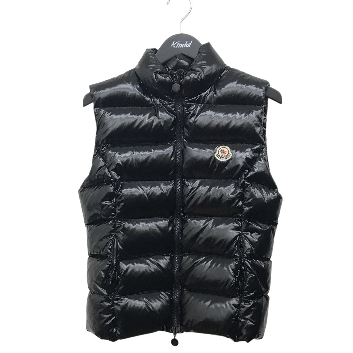 【美品】 MONCLER ブラック ダウンベスト MONCLER ブラック ダウンベスト