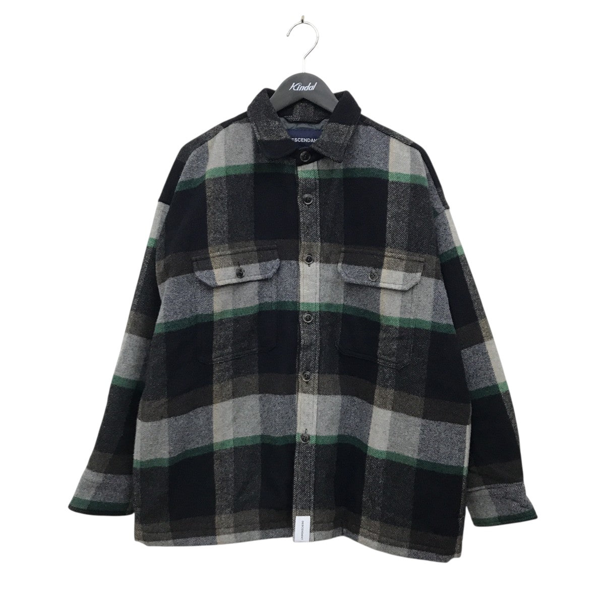 DESCENDANT(ディセンダント) Clairton Plaid Jacketチェックジャケット