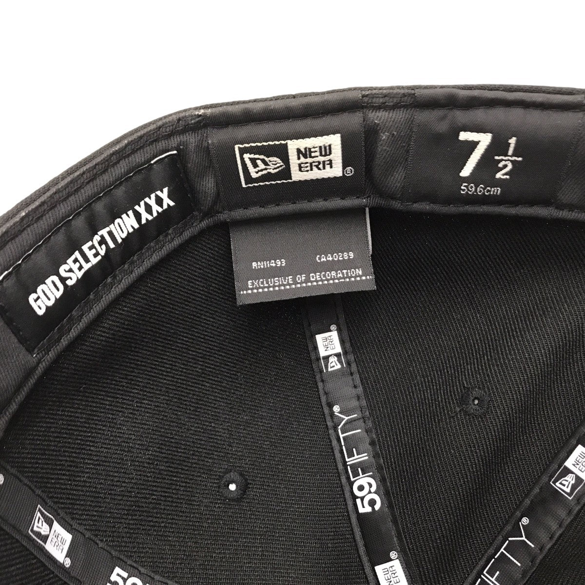 New Era×GOD SELECTION XXX キャップ 古着・中古-8枚目のアイテム画像