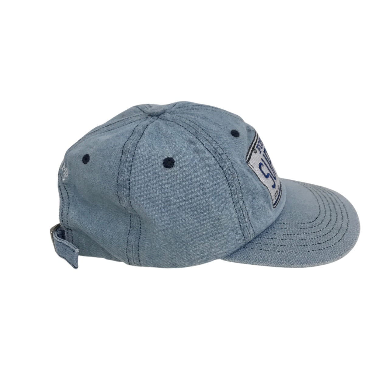 20SSLicense Plate 6-Panel  自由の女神デニムキャップ