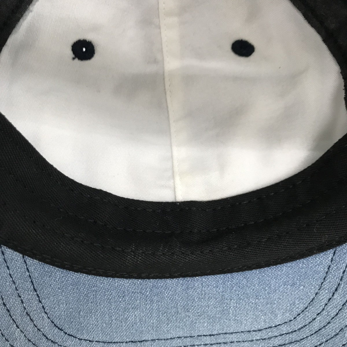 20SSLicense Plate 6-Panel  自由の女神デニムキャップ