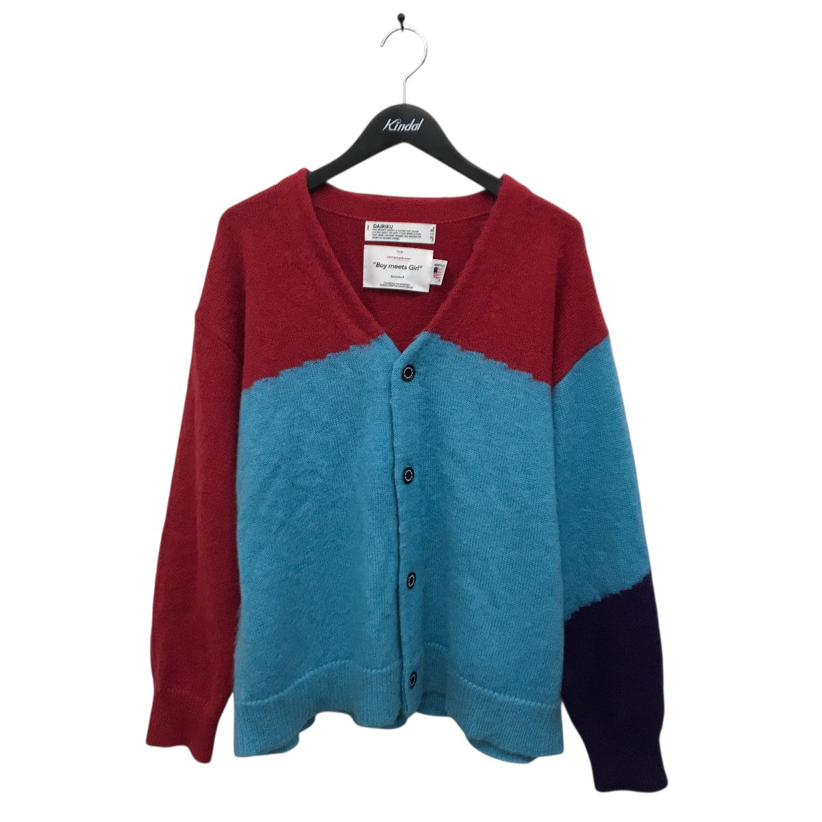 22SSNana mohair cardiganニットカーディガン22SS K-2